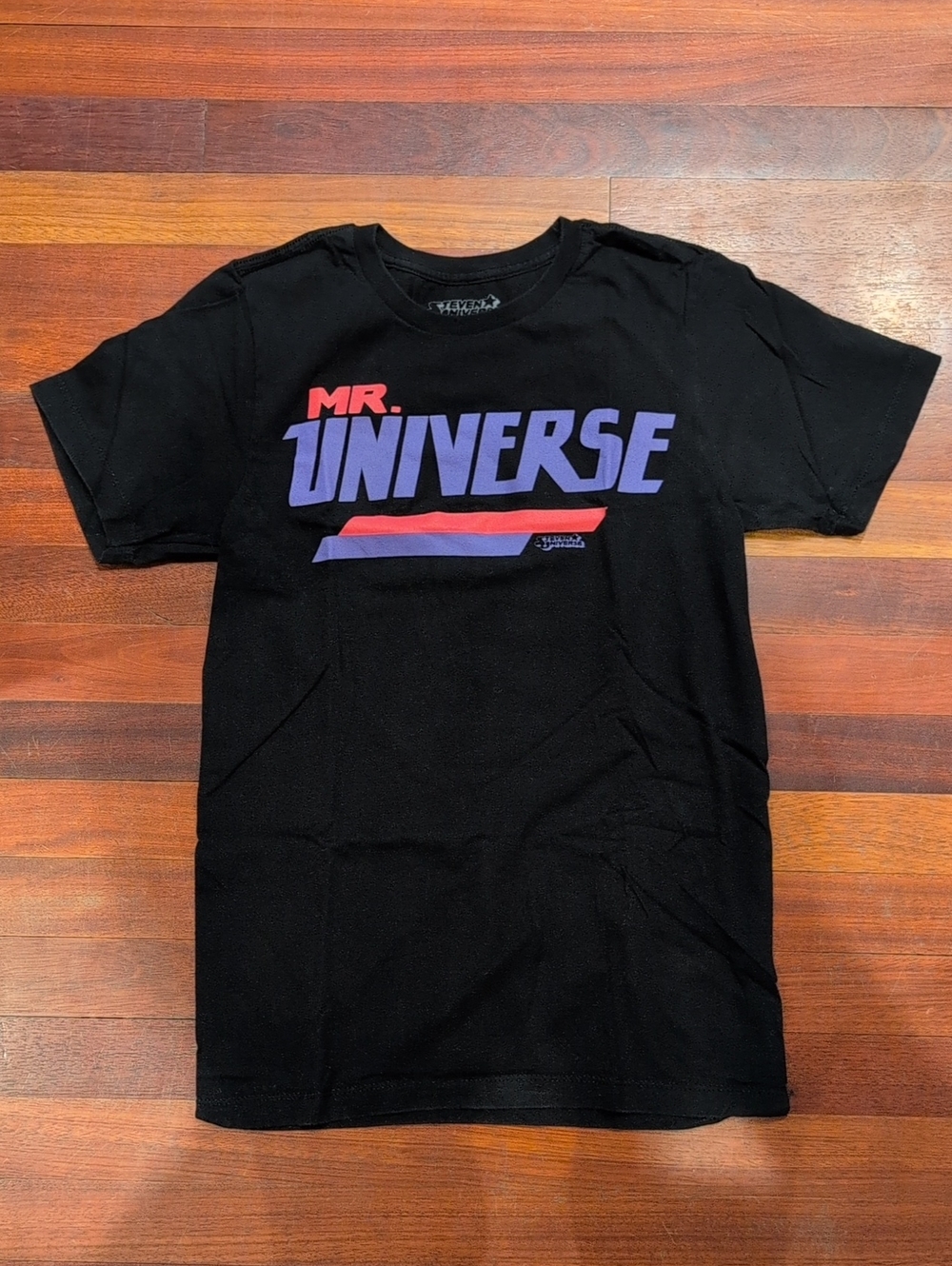 Steven Universe Cartoon Network Mr. Universe Black Graphic Tee